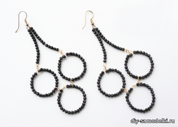 Серьги своими руками